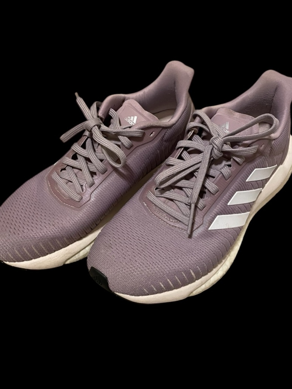 adidas Women’s Mauve Lace-Up Running Sneakers